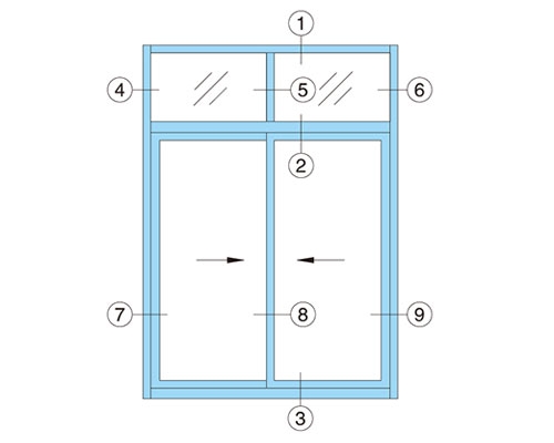 JP-H80隔熱斷橋推拉窗系列
